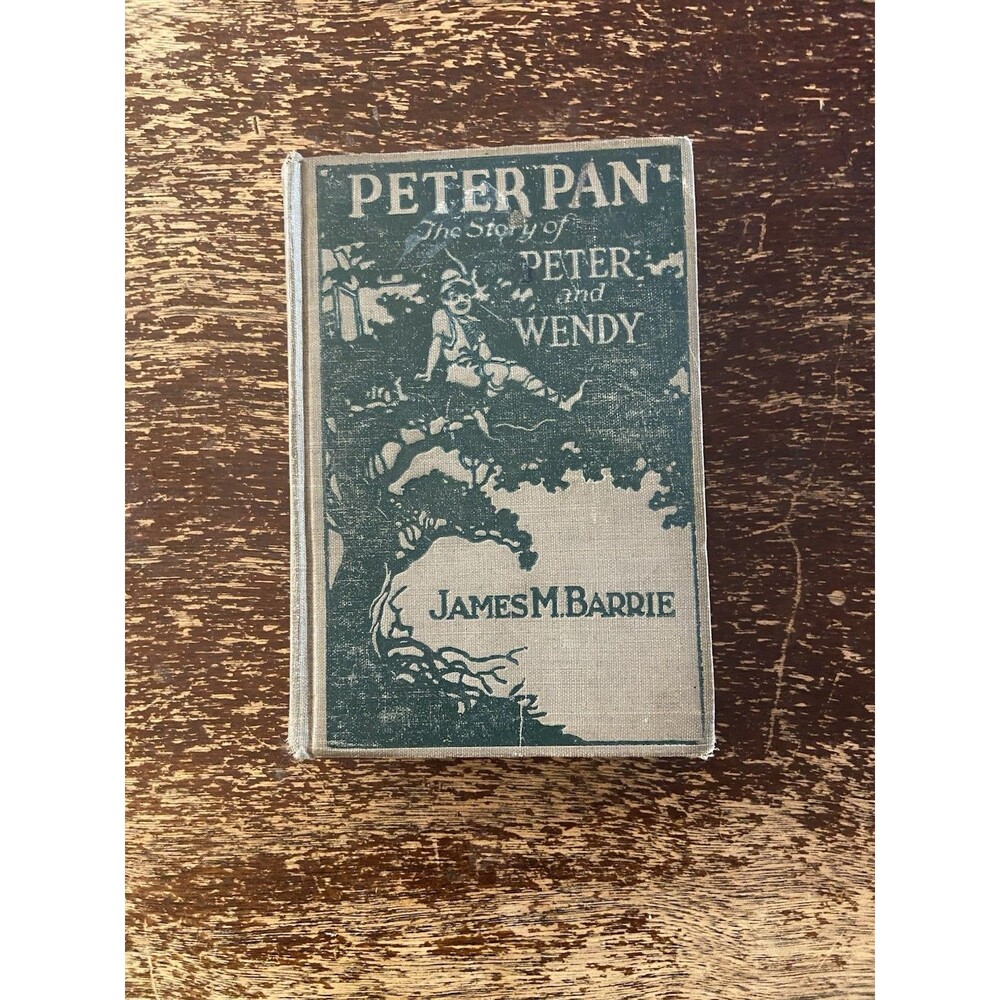 Peter Pan Peter & Wendy J.M. Barrie 1924 Photoplay Betty Bronson Grosset Dunlap